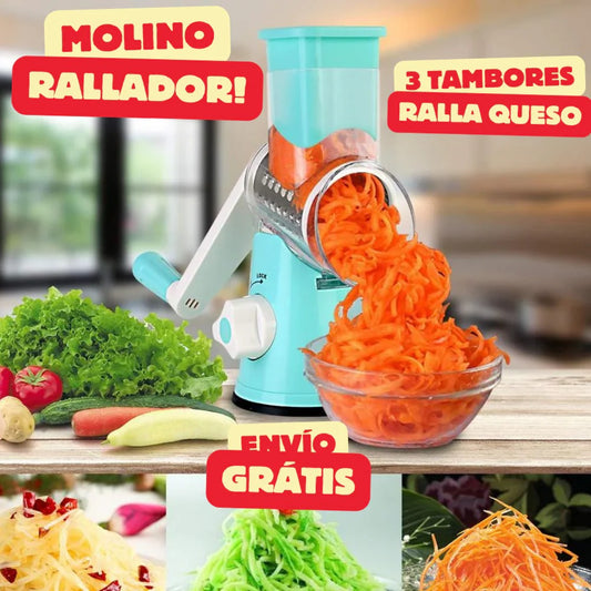 Molino rayador de verduras